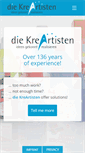 Mobile Screenshot of diekreartisten.com